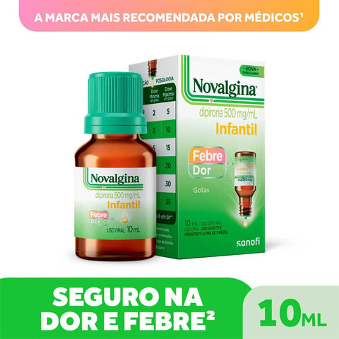 Novalgina 500mg/ml - 10 mL - Gotas