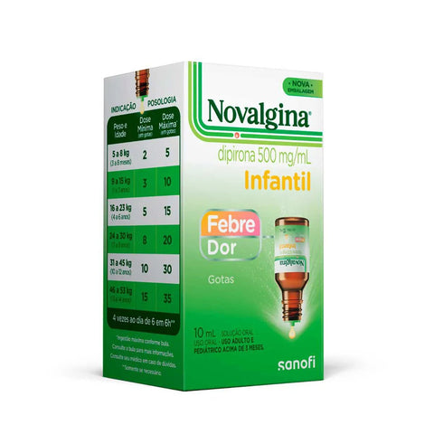 Novalgina 500mg/ml - 10 mL - Gotas