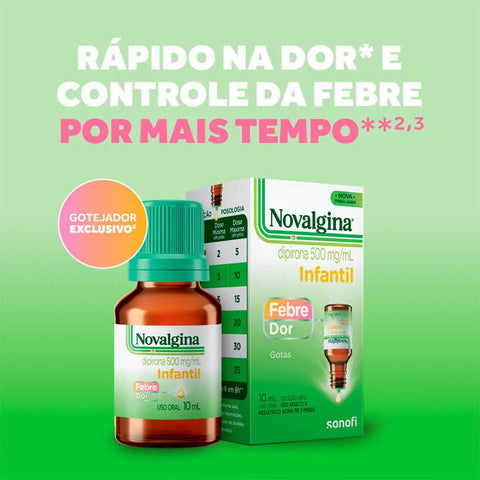 Novalgina 500mg/ml - 10 mL - Gotas