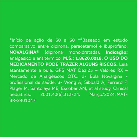 Novalgina 500mg/ml - 10 mL - Gotas