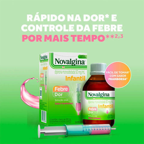 Novalgina 50mg/mL - 100 mL - Gotas