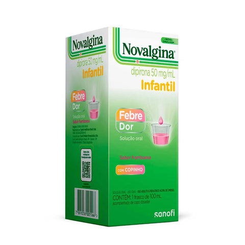 Novalgina Infantil 50mg/mL - 100 mL - Gotas