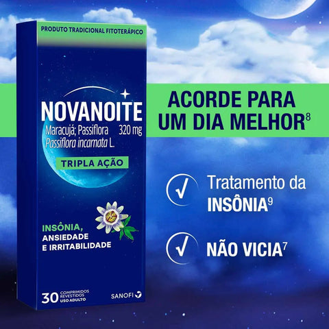 Novanoite 320mg - 30 Unidades - Comprimido