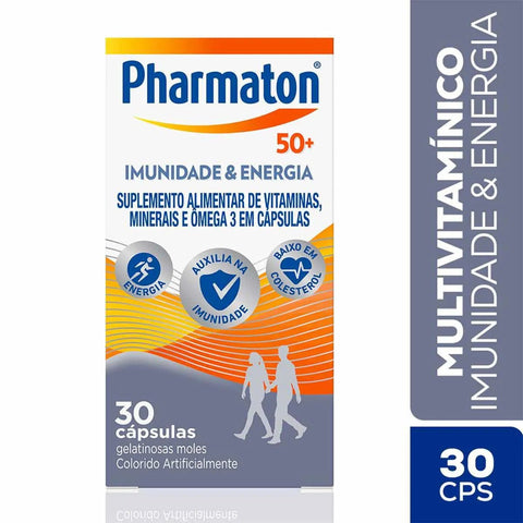 Polivitamínico Pharmaton 50+ 30 Unidades - Cápsula