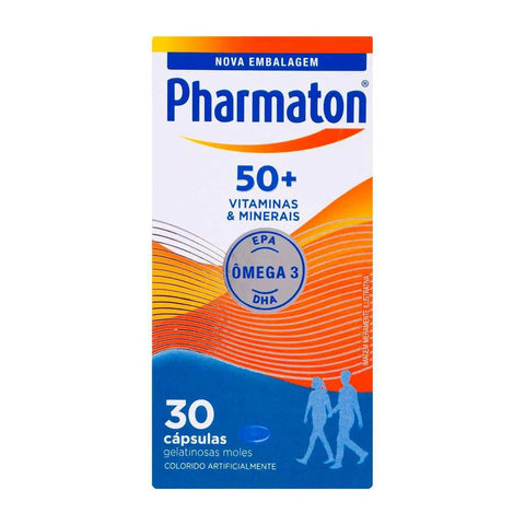 Polivitamínico Pharmaton 50+ 30 Unidades - Cápsula