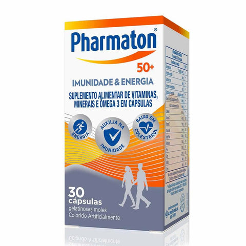 Polivitamínico Pharmaton 50+ 30 Unidades - Cápsula