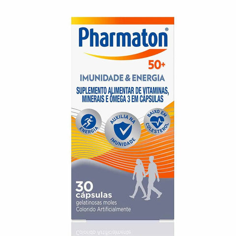 Polivitamínico Pharmaton 50+ 30 Unidades - Cápsula