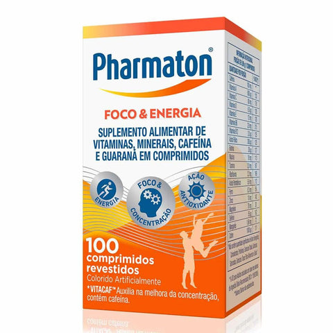 Polivitamínico Pharmaton Energy 100 Unidades - Comprimido