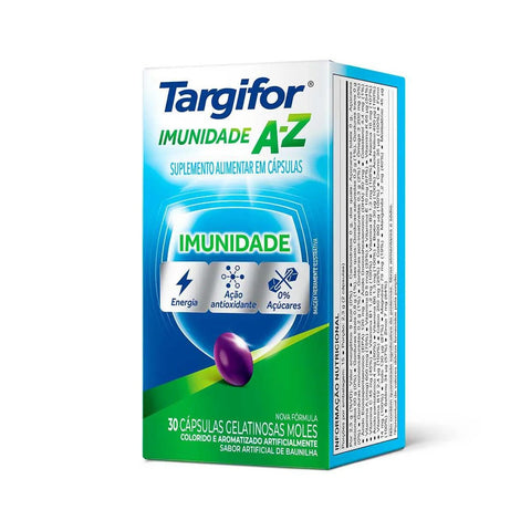 Polivitamínico Targifor Imunidade A-Z 30 Unidades - Cápsula