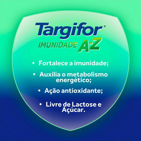 Polivitamínico Targifor Imunidade A-Z 60 Unidades - Cápsula