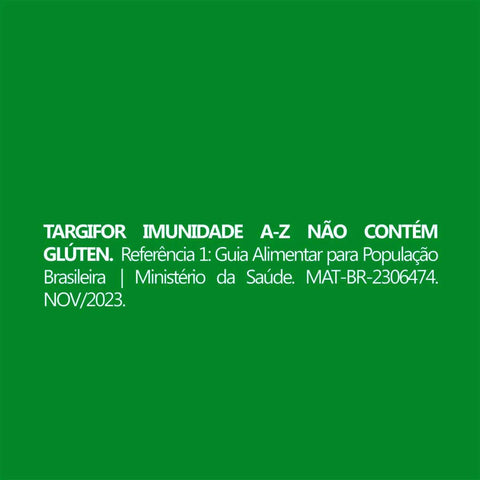 Polivitamínico Targifor Imunidade A-Z 60 Unidades - Cápsula
