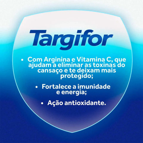 Vitamina C Targifor C 500mg + 500mg - 30 Unidades - Comprimido