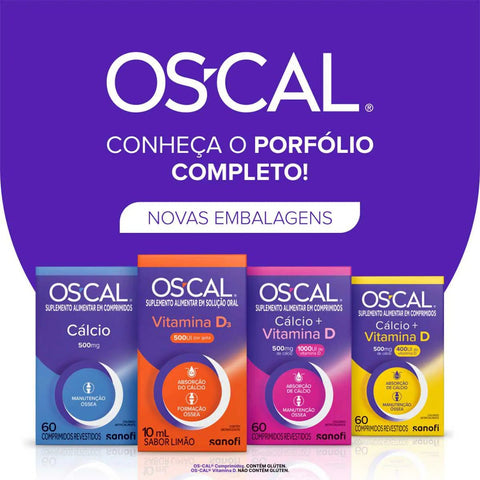 Vitamina D Oscal 500UI - 10 mL - Gotas