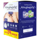 Absorvente Para Seios Amamente  Noturno - 24 Unidades