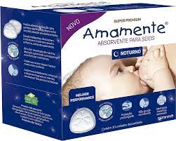 Absorvente Para Seios Amamente (Semina) 12 Unidades - Noturno