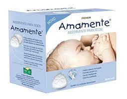 Absorvente Para Seios Amamente Tradicional - 12 Unidades