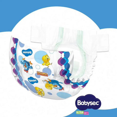 Fralda Babysec Ultrasec Tamanho M - 38 Unidades