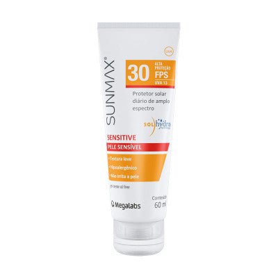 Protetor Solar Sunmax Sensitive FPS 30 - 60 ml
