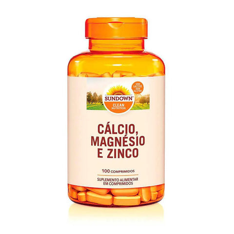Calcio + Magnesio + Zinco 100 Unidades - Cápsula