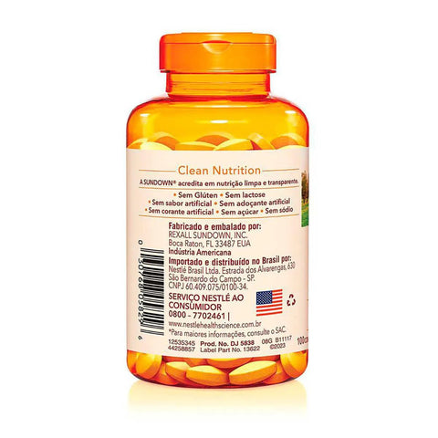 Magnesio (Sundown Naturals) 250mg - 100 Unidades - Comprimido
