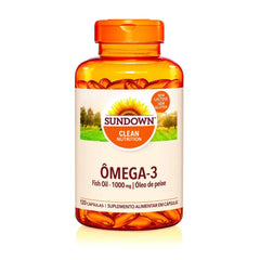 Ômega 3 (Sundown Naturals) 1000mg - 120 Unidades - Cápsula