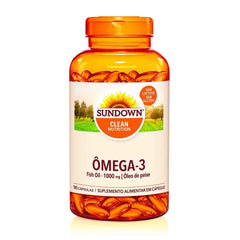 Ômega 3 (Sundown Naturals) 1000mg - 180 Unidades - Cápsula