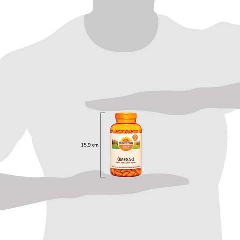 Ômega 3 (Sundown Naturals) 1000mg - 180 Unidades - Cápsula