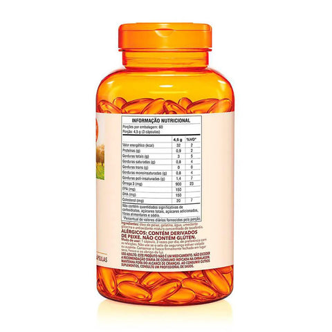 Ômega 3 (Sundown Naturals) 1000mg - 180 Unidades - Cápsula