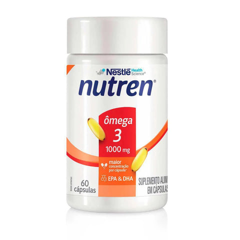 Ômega 3 1000mg Nutren - 60 Cápsulas