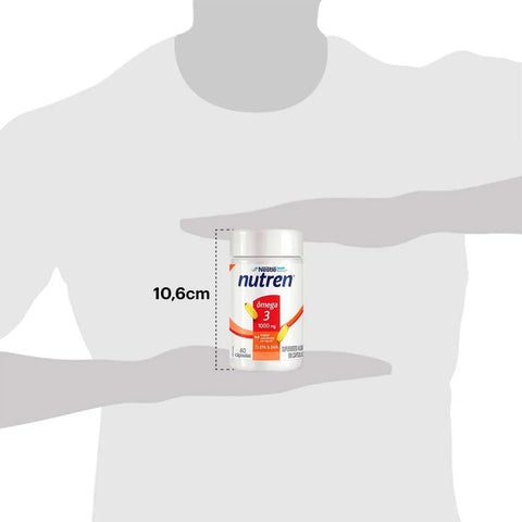 Ômega 3 1000mg Nutren - 60 Cápsulas