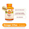Sundown Naturals Triple Ômega 3.6.9 (Sundown Naturals)  120 Unidades - Cápsula