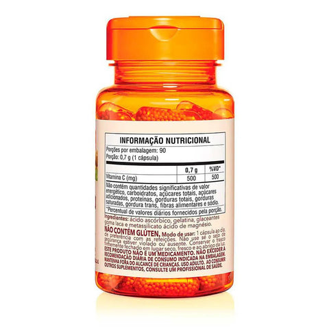 Vitamina C (Sundown Naturals) 500mg - 90 Unidades - Comprimido