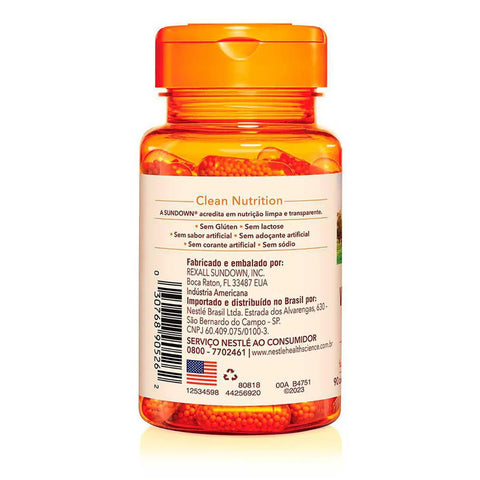 Vitamina C (Sundown Naturals) 500mg - 90 Unidades - Comprimido