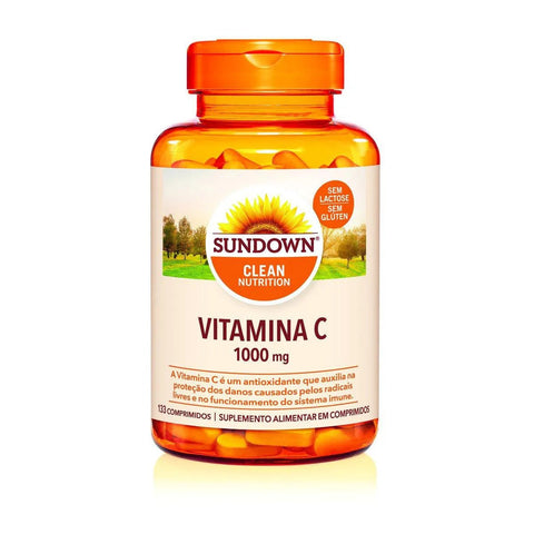 Vitamina C Sundown Sun C 1000mg - 100 Unidades - Comprimido