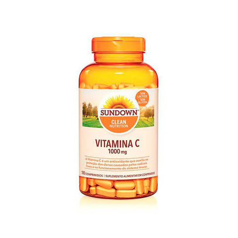 Vitamina C Sundown Sun C 1000mg - 180 Unidades - Comprimido