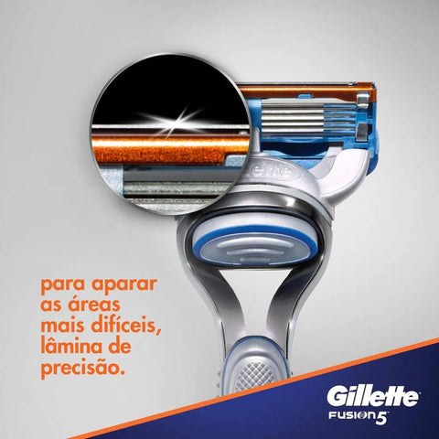 Aparelho de Barbear Gillette Fusion 5 Com 1 Unidade
