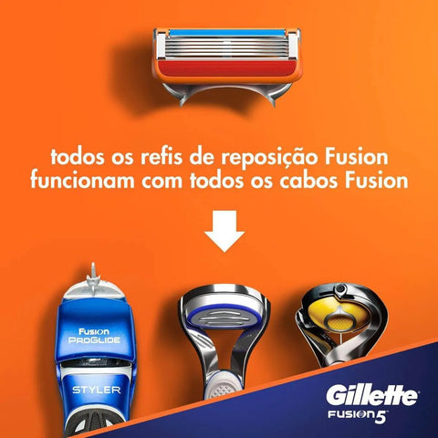 Aparelho de Barbear Gillette Fusion 5 Com 1 Unidade