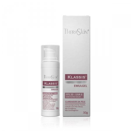 Creme Clareador Klassis Emulgel FPS 20 - 30 g