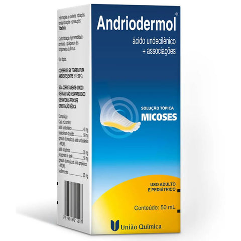 Andriodermol 50 mL - Solução