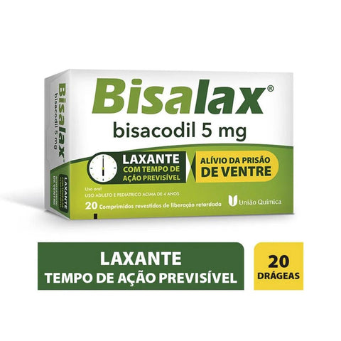 Bisalax  5mg - 20 Unidades - Comprimido