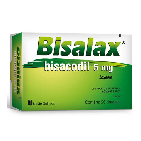 Bisalax  5mg - 20 Unidades - Comprimido