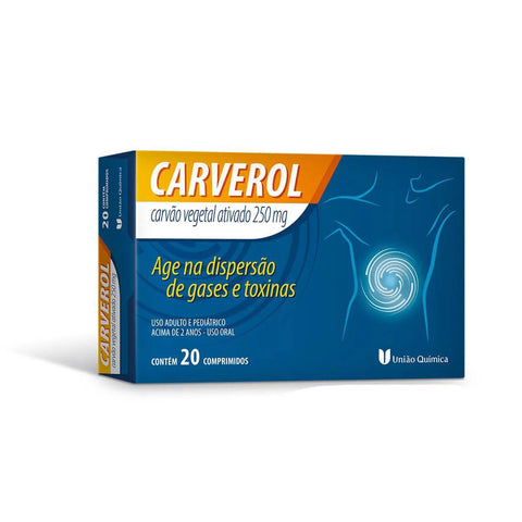 Carverol  250mg - 20 Unidades - Comprimido