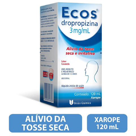 Ecos 3mg/mL - 120 mL - Xarope