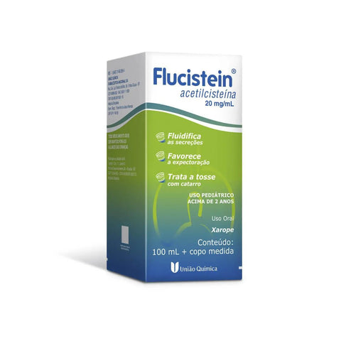 Flucistein 20mg/mL - 100 mL - Xarope