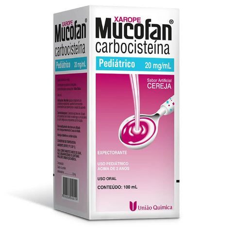 Mucofan 20mg/mL - 100 mL - Xarope