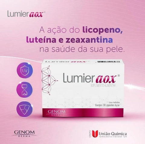Suplemento Alimentar Lumier Aox  30 Unidades - Cápsula