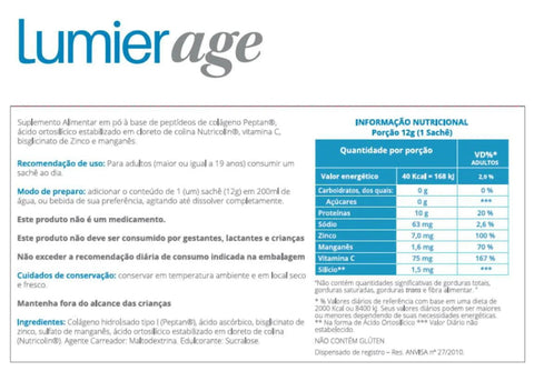 Suplemento Alimentar Lumier Force  100mg - 30 Unidades - Cápsula