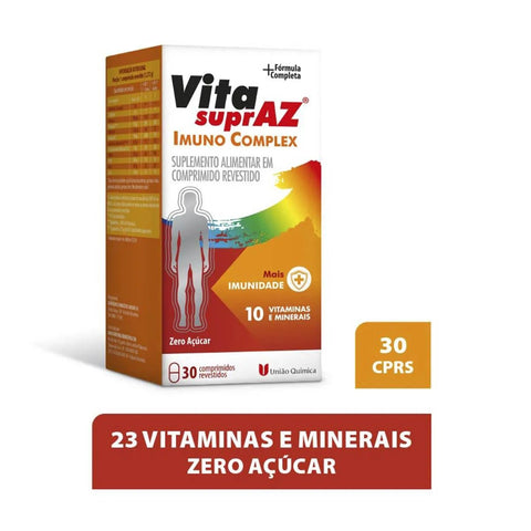 Suplemento Alimentar Vita Supraz Imuno Complex  30 Unidades - Comprimido