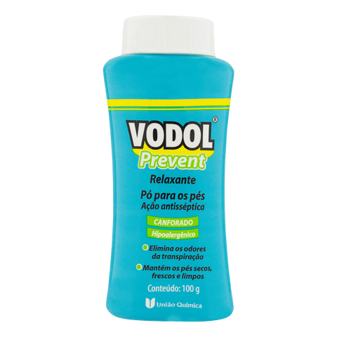 Talco Vodol Prevent  Canforado - 100 g
