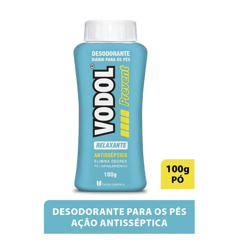 Talco Vodol Prevent  Canforado - 100 g